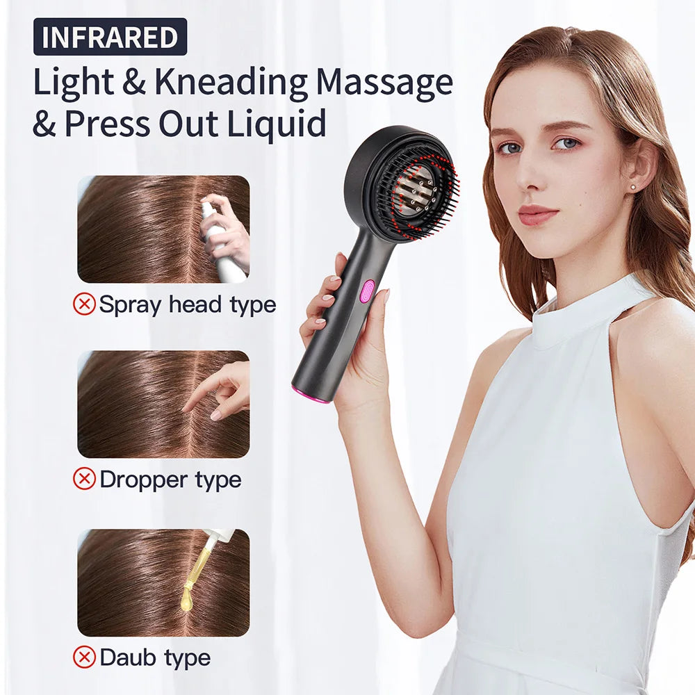 Cherrielady Redlight Massager Comb